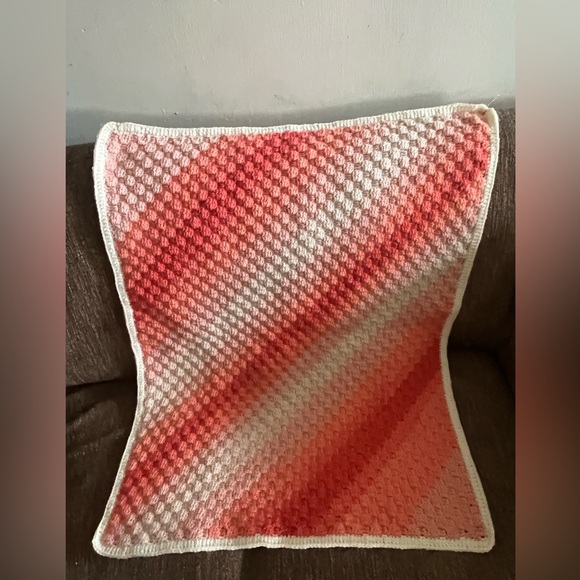 Handmade Crochet Baby or Stroller Blanket - Picture 2 of 5